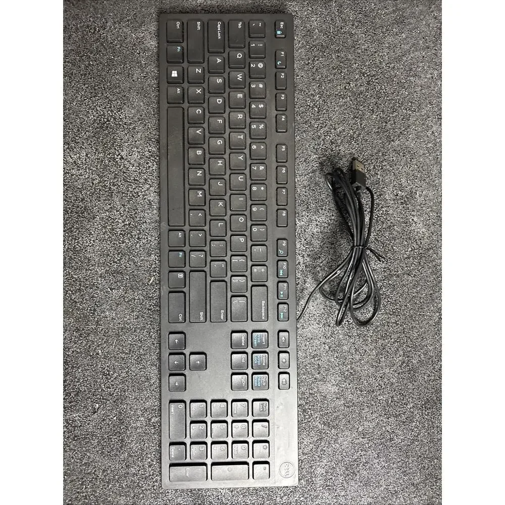Dell KB216-BK-US Wired Keyboard - Black